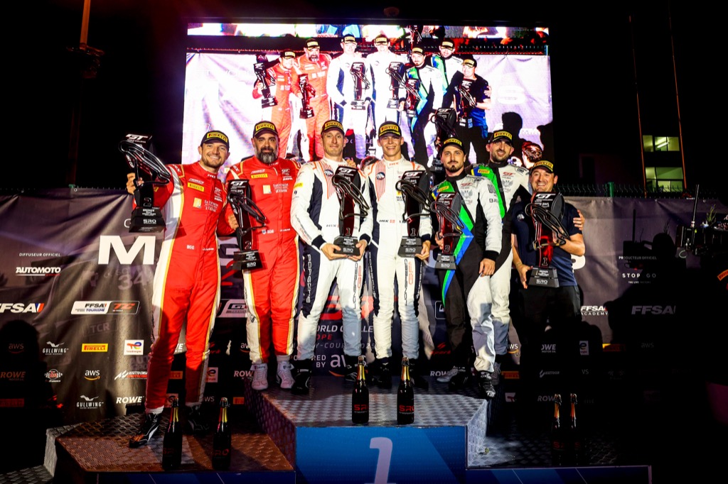 Bastian Buus sejrede på Magny-Cours – mesterskab i sigte.
(Foto: SRO Motorsports Group)